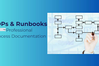create professional sops, runbooks, and process documentation