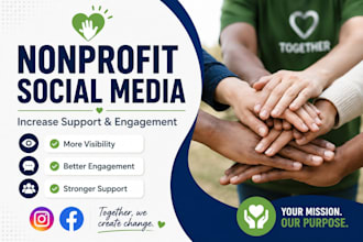 manage your nonprofit social media and increase engagement