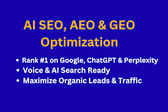 do ai SEO and generative engine optimization GEO for growth