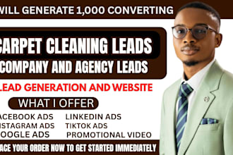 cleaning leads, carpet cleaning leads, house cleaning leads, janitorial leads