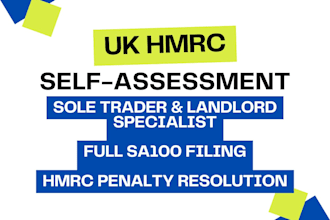 prepare and file your UK hmrc self assessment tax return