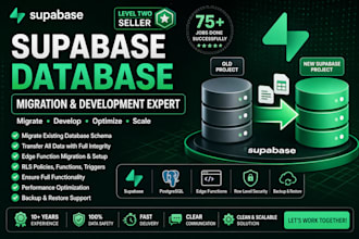 migrate, develop and optimize your supabase database professionally