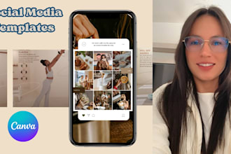 design a canva template for instagram