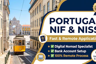 be your portugal tax representative for nif, niss, and digital nomad visa