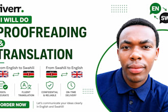 manually translate english to swahili and swahili to english
