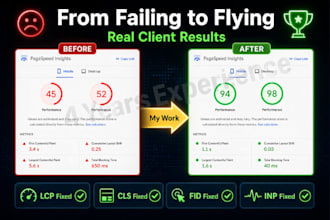 fix your slow wix website speed and optimize core web vitals for google ranking