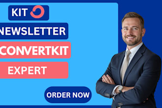 setup convertkit newsletter kit landing page convertkit email newsletter expert