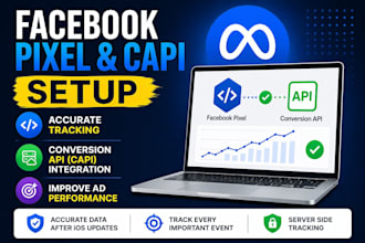 setup facebook pixel and conversion API tracking