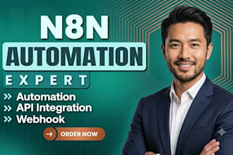 create n8n ai agent, vapi voice agent, and custom ai automation workflows