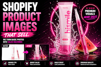 create premium shopify product images that increase sales