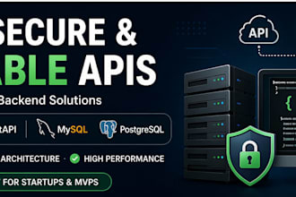 build secure rest apis using nodejs or fastapi