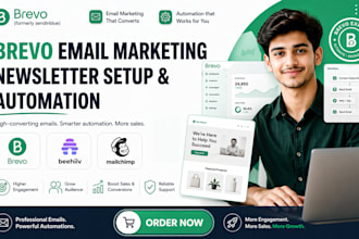 setup brevo newsletter brevo email template brevo email marketing and automation