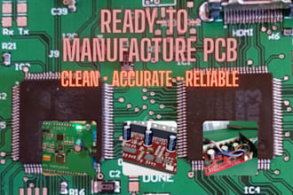 design professional pcb schematic and layout in altium designer