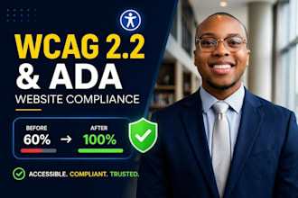 audit and fix your website for wcag 2aa and ada compliance issues