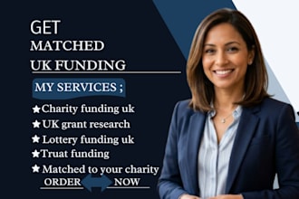 find UK charity grants and funding opportunities matched to your mission