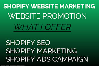 ecommerce marketing shopify marketing promotion tiktok shop