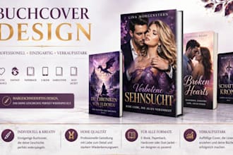 erotic romance book cover, fantasy cover, paperback, ebook hardcover dust jacket