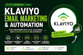 setup klaviyo flows email marketing or klaviyo flows automation for shopify
