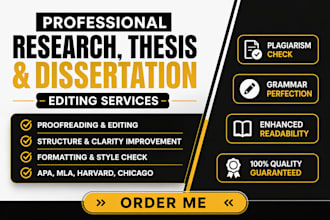 edit research thesis dissertation phd and research proposal white paper