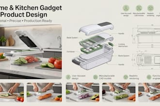 cad kitchen gadget design kitchen gadget 3d product design