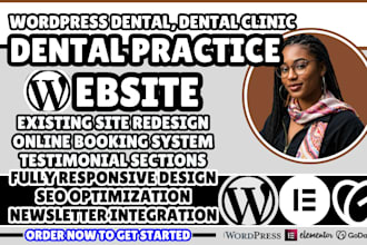 dental practice website, dentist website design, medical, dental clinic website