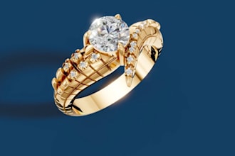 design 3d jewelry cad for engagement rings and printing