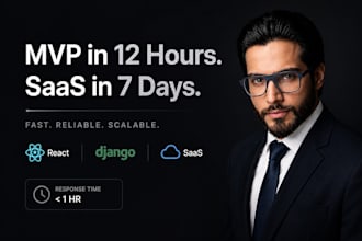 build your ready to ship saas app with react and django