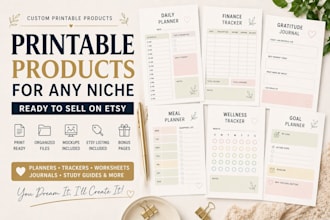 create etsy printable products ready to sell for any niche