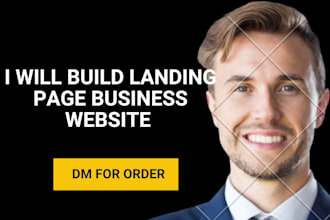 build landing page business website conversion sales funnel website development