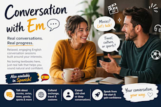 help you practice your english or spanish