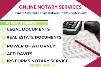 notarize UK US online notary legal documents usps 1583 UK notary public poa