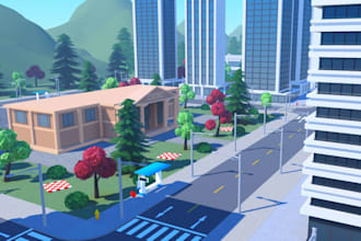 build high quality roblox city map ugc roblox game creation for roblox game