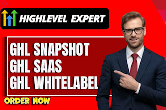 ghl snapshot ghl saas ghl whitelabel ghl agency ghl automation