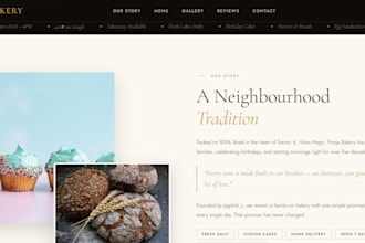 create modern responsive website for business