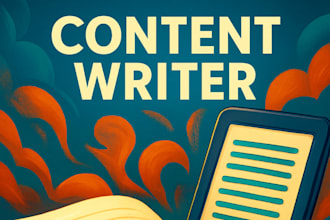 content writing per qualsiasi cosa