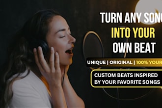 recreate your song into a unique original beat