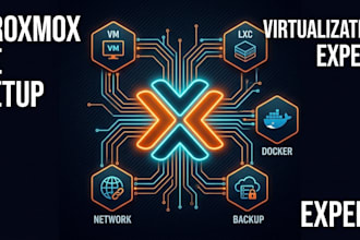 set up proxmox ve, vms and lxc containers on your vps or server