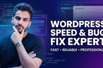 fix wordpress errors, bugs and critical issues fast