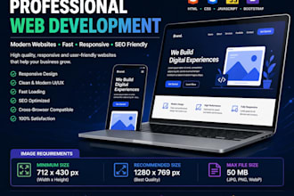 design redesign wordpress website, website development as full stack developer