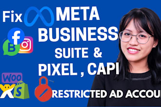 fix setup manage meta business suite, restricted account