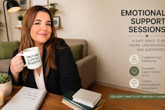 provide support sessions for your mental health