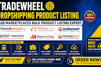 upload alibaba indiamart globalsources madeinchina tradekey bulk product listing