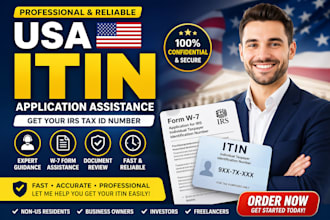help you get your USA itin tax identification number fast