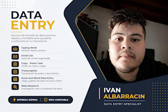 do any type of data entry job