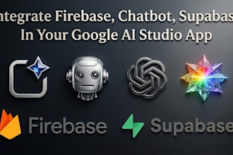 do api integration, google firebase authentication in reactjs