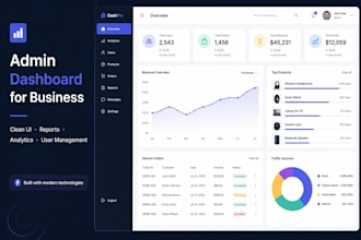 build a simple admin dashboard for your business