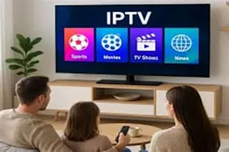 set up a plex or jellyfin media server with iptv integration and automation