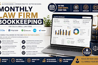 do monthly bookkeeping for law firms using clio mycase quickbooks xero