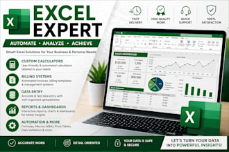 excel solutions and all excel related work