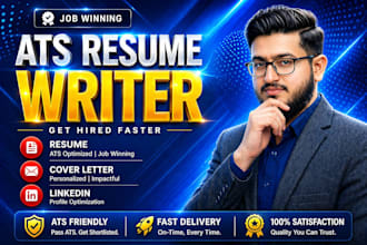 write and update your resume, cv, cover letter, linkedin
